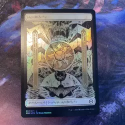 MTG✨UNFATHOMABLE CRUSHING BRUTALITY Phrexian Plains Artist Proof ✨Mark Riddick - Image 1