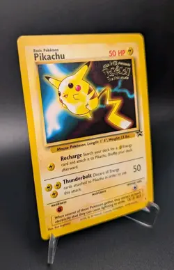 Pikachu - Black Star WB First Movie Promo #4 - Pokemon TCG (Vintage WOTC) - NM - Image 2
