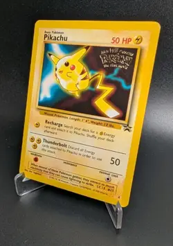 Pikachu - Black Star WB First Movie Promo #4 - Pokemon TCG (Vintage WOTC) - NM - Image 3