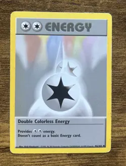 Pokemon Double Colorless Energy 096/102 Base Set Regular - Image 1