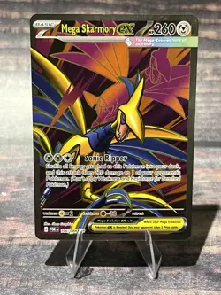 Mega Skarmory ex 106/088 Full Art Perfect Order Pokemon TCG - Image 1