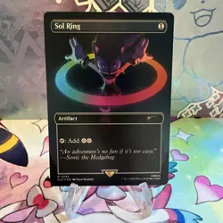 MTG SONIC Secret Lair - Sol Ring 2093 (Rainbow Foil) NM/M - Image 1