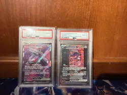 2025 POKEMON BLACK BOLT SIR & Full Art 161 & 169 GENESECT EX PSA 10 SEQUINTIAL - Image 1