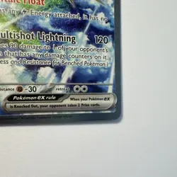 Pokemon TCG Zapdos EX Ultra Rare Full Art Holo 202/165 Sv151 Basic 200 HP - Image 4