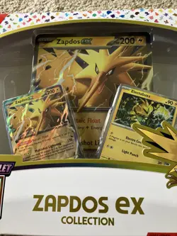 Pokemon Scarlet And Violet 151 Zapdos Ex Box *no Packs* - Image 2