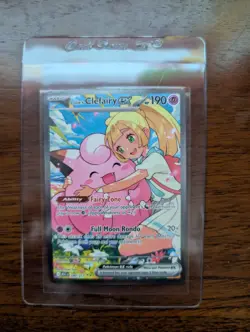 Pokemon Lillie's Clefairy EX SIR 280/217 Ascended Heroes Pack Fresh - Image 1
