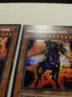 2x Swift Gaia the Fierce Knight CT1-EN004 Secret Rare Limited Edition LP - Image 4