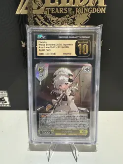 Weiss Schwarz Japanese Azur Lane Flandre Super Rare Vol.2 S119-018S CGC 10 2025 - Image 1
