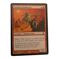 MTG Magic the Gathering Viashino Sandscout (246/514) Tenth Edition LP - Image 1