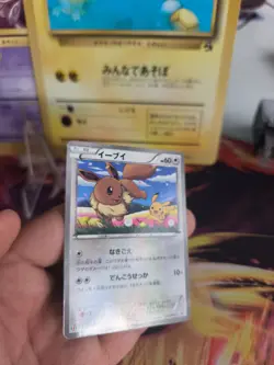 Pokemon Karte Card Holo Eevee Evoli Pikachu Promo 7 Eleven BW japanese Exc - Image 4