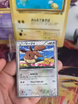 Pokemon Karte Card Holo Eevee Evoli Pikachu Promo 7 Eleven BW japanese Exc - Image 5
