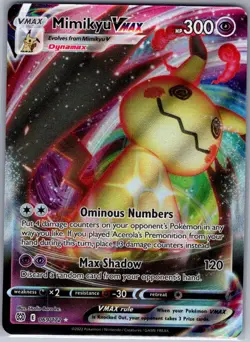 Mimikyu VMAX 069/172 SWSH09: Brilliant Stars - Pokemon Card - NM - Image 1