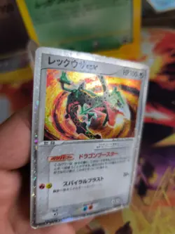 Pokemon Karte Card Rayquaza Ex Ex Deoxys Deck Kit Rare Ex Deoxys Holo VG - Image 2