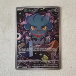 Pokemon TCG Misdreavus ASC 233/217 Illustration Rare Basic Ghost 60HP Arita Card - Image 1