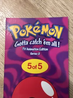 Pokemon Animation Series 2 Tin Topper/Jumbo Card Charizard Foil 5 of 5 - MP - Image 3