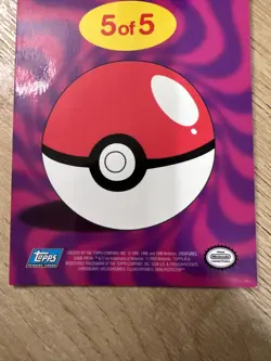 Pokemon Animation Series 2 Tin Topper/Jumbo Card Charizard Foil 5 of 5 - MP - Image 4