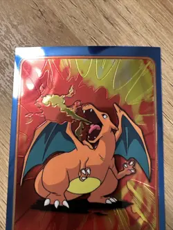 Pokemon Animation Series 2 Tin Topper/Jumbo Card Charizard Foil 5 of 5 - MP - Image 5