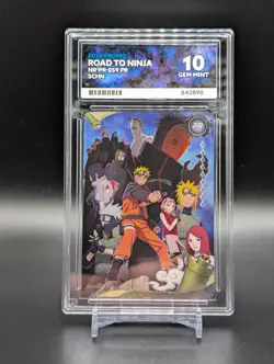 Road To Ninja NR-PR-059 Promo Card Great Ninja War Naruto Kayou ACE GRADED 10 - Image 2