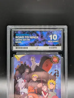 Road To Ninja NR-PR-059 Promo Card Great Ninja War Naruto Kayou ACE GRADED 10 - Image 3