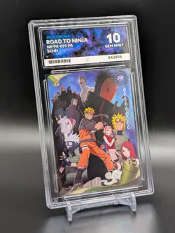 Road To Ninja NR-PR-059 Promo Card Great Ninja War Naruto Kayou ACE GRADED 10 - Image 4