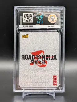 Road To Ninja NR-PR-059 Promo Card Great Ninja War Naruto Kayou ACE GRADED 10 - Image 5