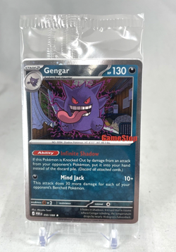 Pokemon Gengar GameStop Stamp Promo Card 050/088 Sealed - Image 1