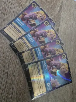 4 Disney Lorcana TCG Magical Places Epcot 2026 Rapunzel Promo Card - Image 1