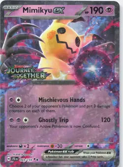 Mimikyu ex (Journey Together Stamped) Miscellaneous Cards & Products 069/159 NM - Image 1