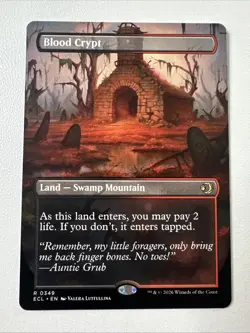 Blood Crypt (Borderless) Lorwyn Eclipsed Regular - Image 1
