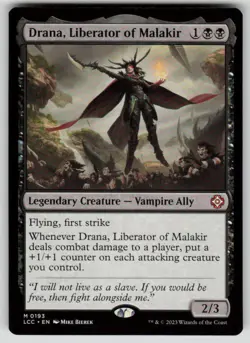 Drana, Liberator of Malakir Commander: The Lost Caverns of Ixalan 193 MTG NM - Image 1