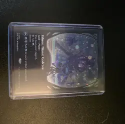 Uthros, Titanic Godcore Borderless GALAXY FOIL MTG Edge of Eternities EOE NM 380 - Image 1