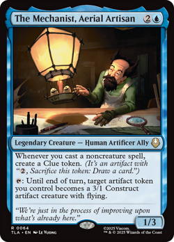 The Mechanist, Aerial Artisan (FOIL) x1 - MTG Avatar: The Last Airbender TLA #64 - Image 1