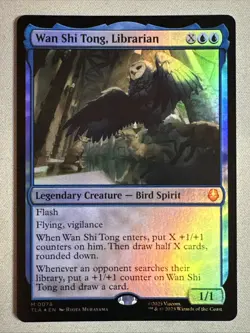 MTG / Wan Shi Tong, Librarian / TLA / #78 / FOIL / Mythic / NM - Image 1