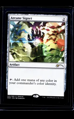 2022 MTG Magic The Gathering MFP MagicFest Promo #1 Arcane Signet - Image 1