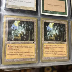 3x MTG Magic the Gathering Ancient Tomb Tempest Edition Land Card - Image 2