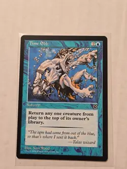 Time Ebb - Portal Second Age - LP - Common - Sorcery - MTG - Image 1