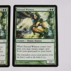 x2 Eternal Witness Fifth Dawn Uncommon - Magic the Gathering Green Creature LP - Image 3