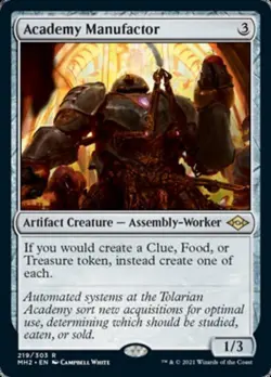 Academy Manufactor - Light Play MTG Modern Horizons 2 - Image 1