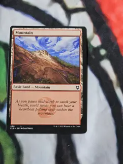 MTG Miscut Magic the Gathering Mountain - Image 1