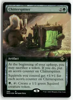 Chitterspitter (Extended Art) 460 Modern Horizons 2 Magic: The Gathering Foil LP - Image 1