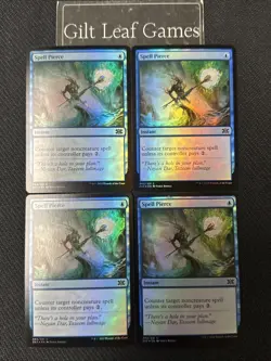 MTG *Spell Pierce foil X4* (NM) Double Masters 2022 Magic the Gathering - Image 1