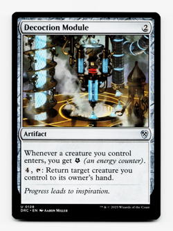 Decoction Module [Commander: Aetherdrift] MTG Magic NM/M - Image 1