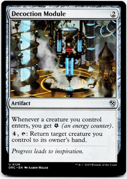 Decoction Module [Commander: Aetherdrift] MTG Magic NM/M - Image 3