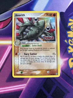 Anorith 26/108 Power Keepers Reverse Holo Rare LP Pokemon Card - Image 1