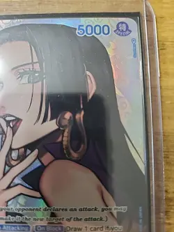 One Piece Card Game - Boa Hancock - OP01-078 - SP - OP04 - English - Image 3
