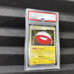 POKEMON CARD ELECTRODE PRIME 93 HG & SS TRIUMPHANT #93 GRADED PSA 9 MINT - Image 3