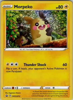 Morpeko - Promo SWSH: Sword & Shield Promo Cards SWSH012 LP/NM - Image 1
