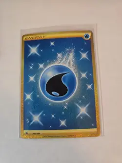 Pokemon Water Energy Secret Rare Holo Swsh06 Chilling Reign 231/198 Card - Image 1
