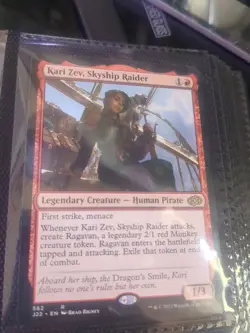 Kari Zev, Skyship Raider [Jumpstart 2022] Magic MTG - Image 1