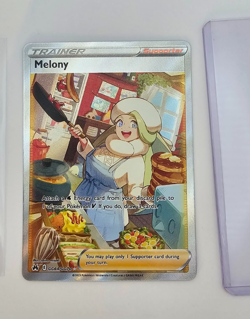 Melony GG64/GG70 Crown Zenith Galarian Gallery Pokemon Card - Image 1